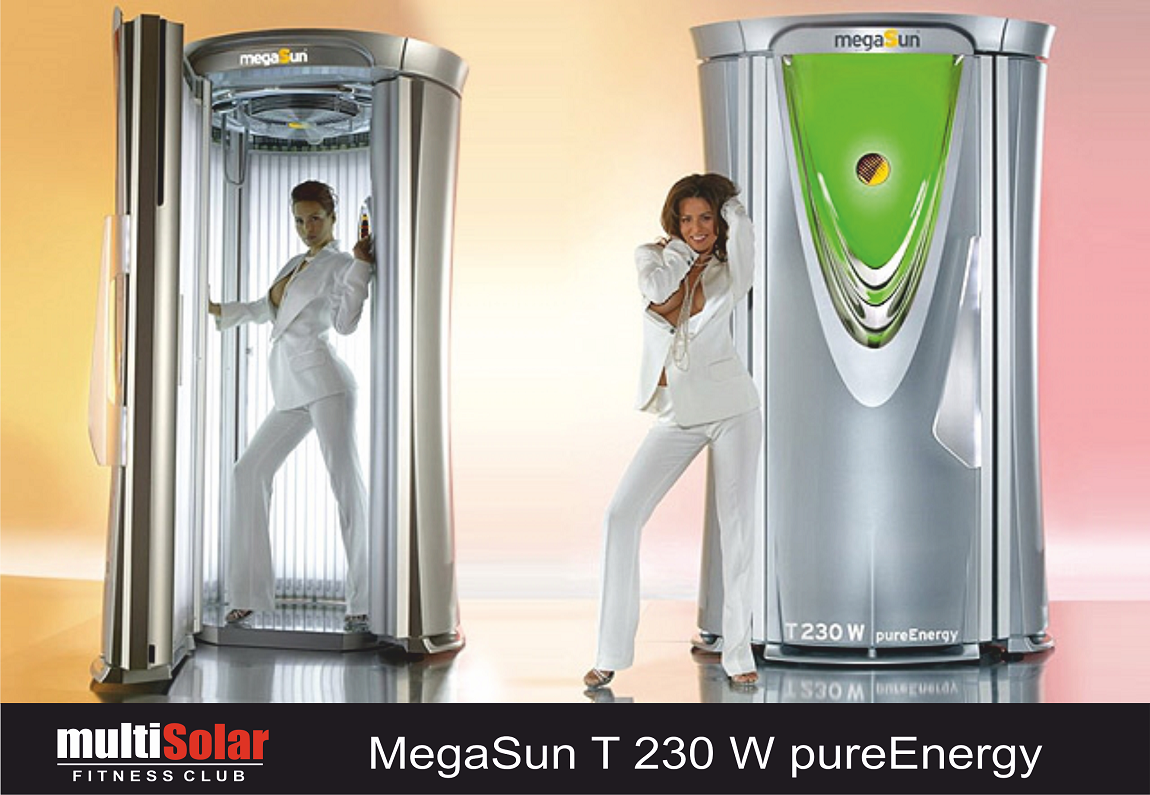 MegaSun T230W | MultiSolar MultiSolar Fitness Club | Solarium Siłownia Sauna StudioGYM - Studio Smukłej Sylwetki | Szczecin Police - SOLARIUM Roweckiego kabina 5 